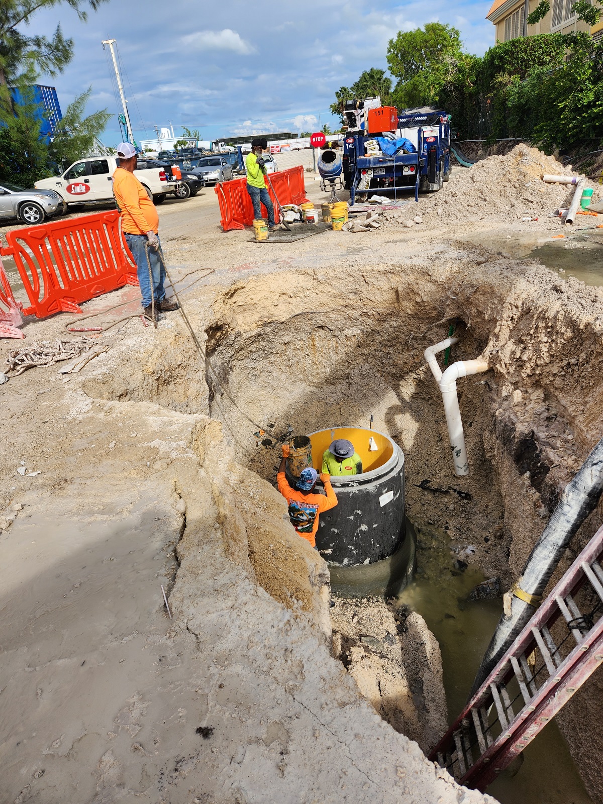 Manhole 1001 replacement