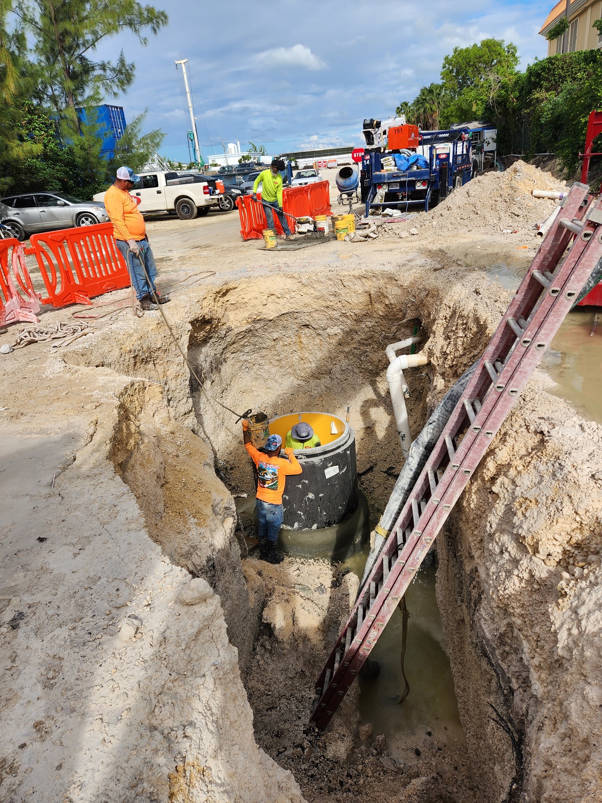 Manhole 1001 replacement