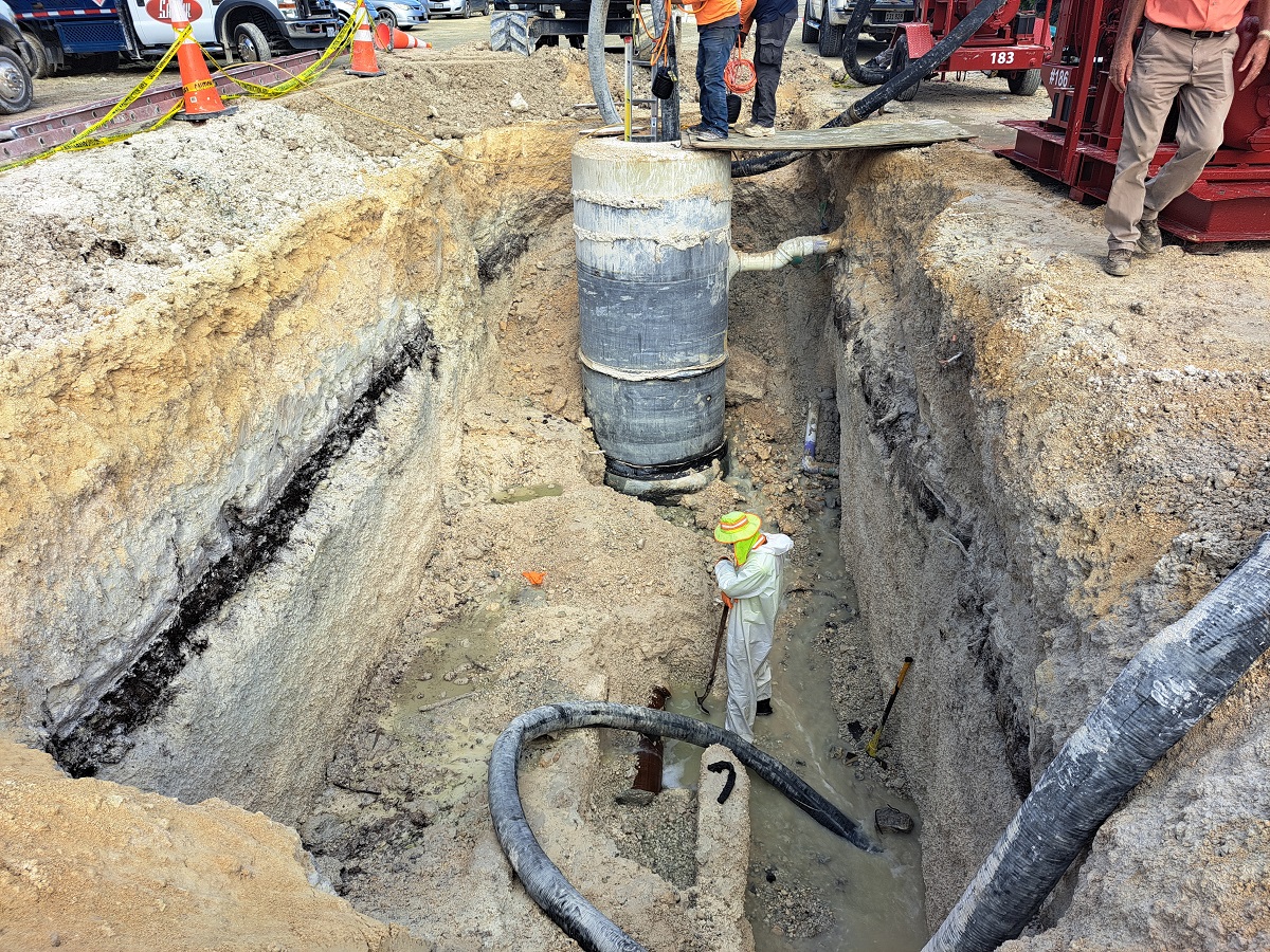 Manhole 1001 replacement