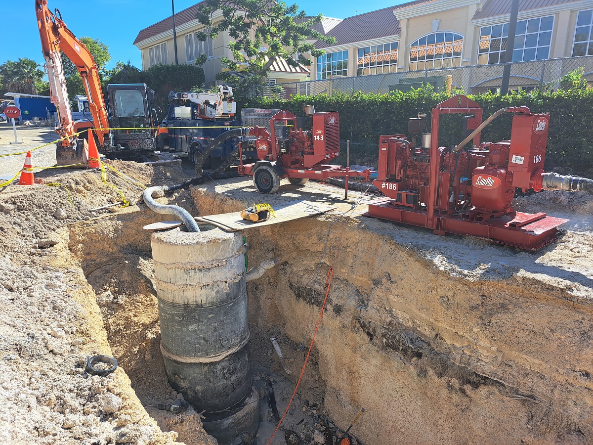 Manhole 1001 replacement