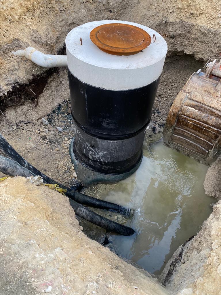 Manhole 1001 replacement