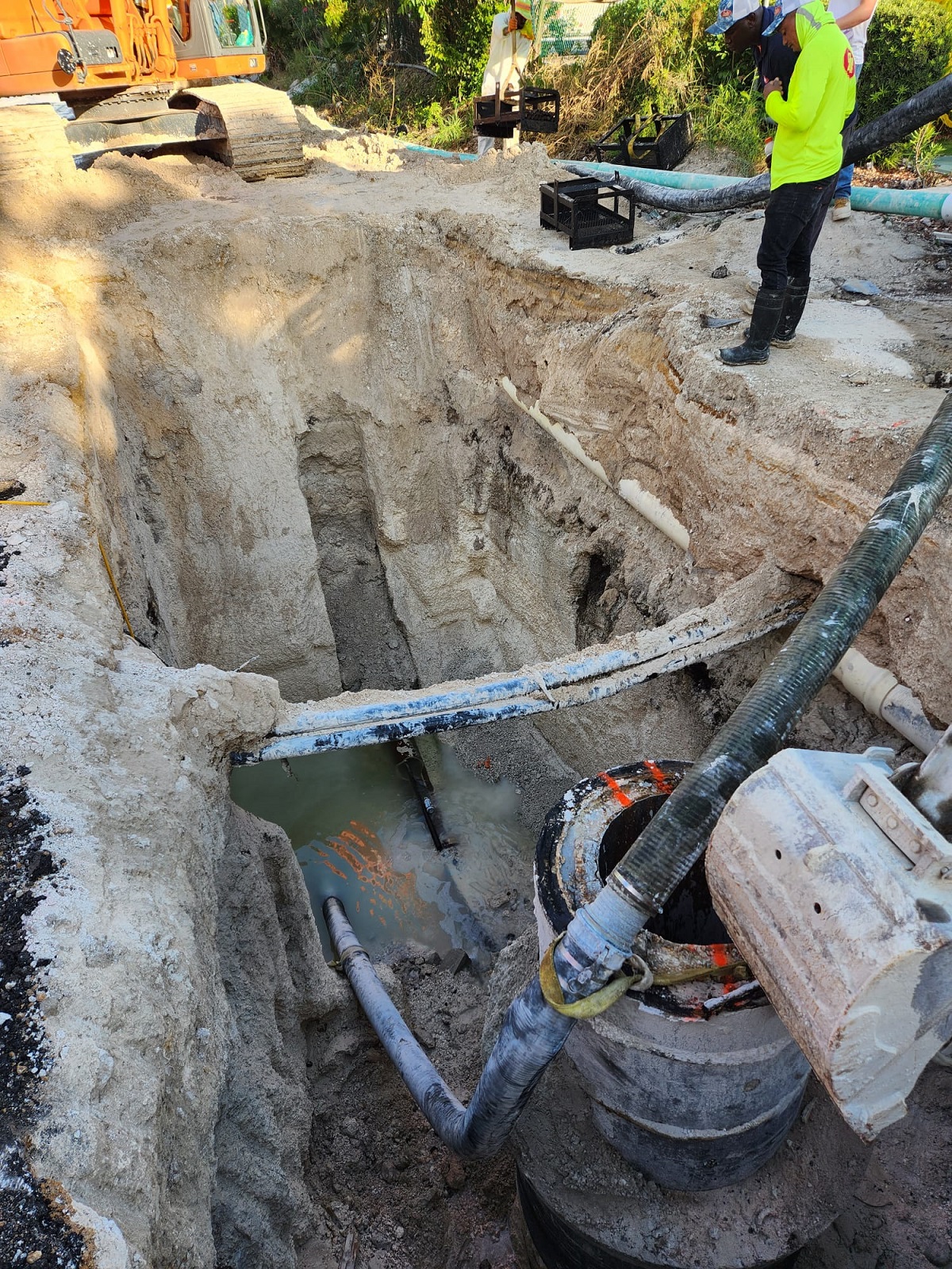 Manhole 1001 replacement