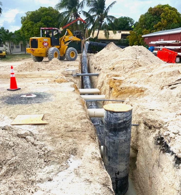WAC Red Gate Plant 24 inch Brine line