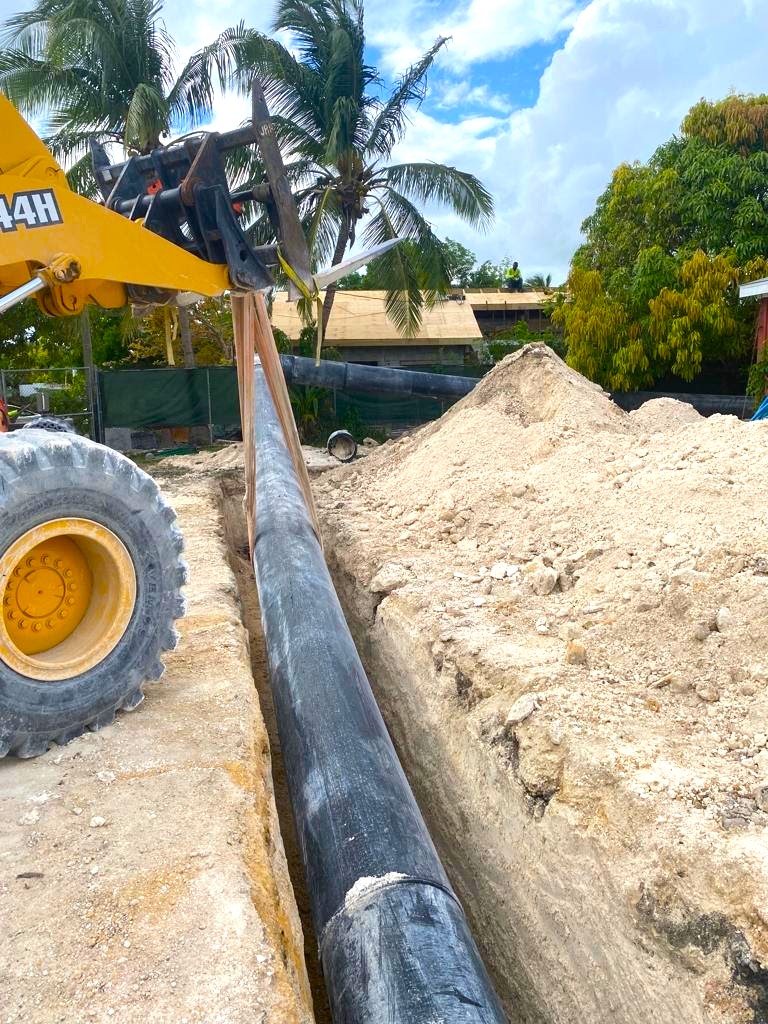 WAC Red Gate Plant 24 inch Brine line