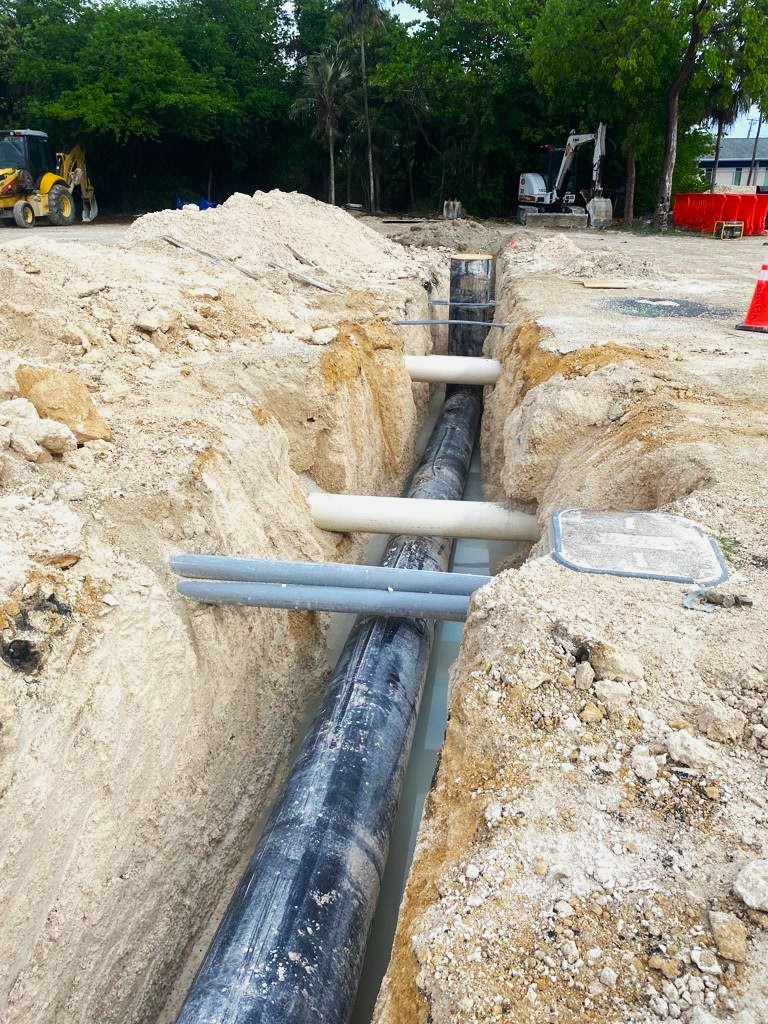 WAC Red Gate Plant 24 inch Brine line