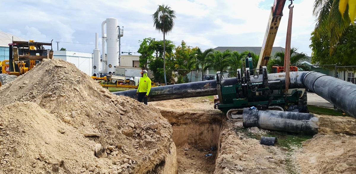 WAC Red Gate Plant 24 inch Brine line