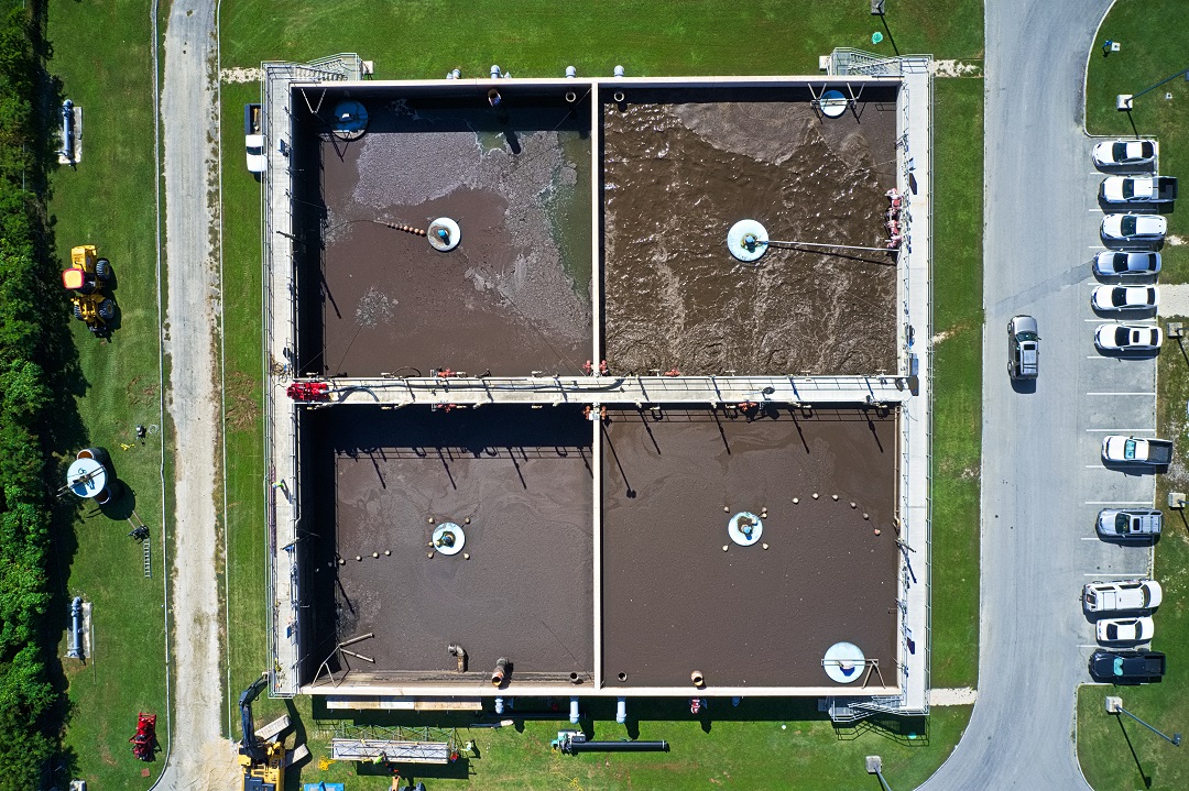 WAC SBR Plant decanter line replacment