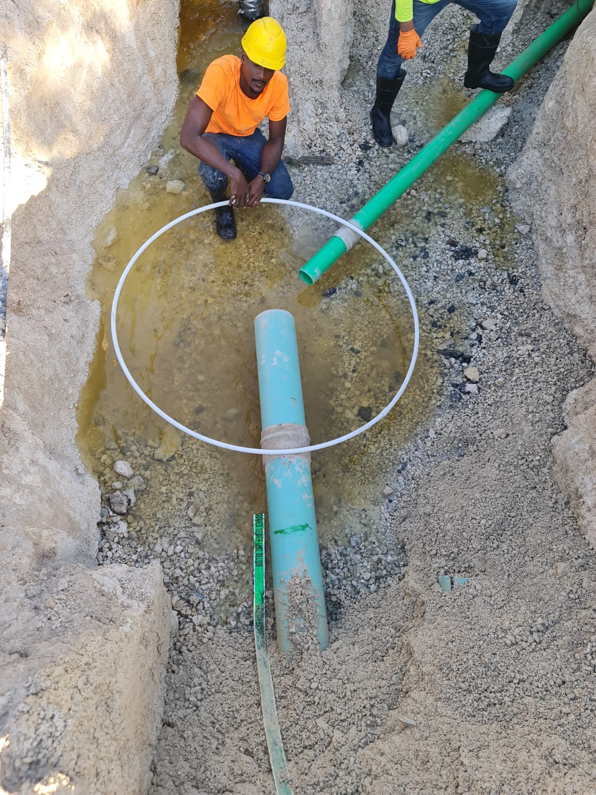WAC Slate Drive sewer main replacment