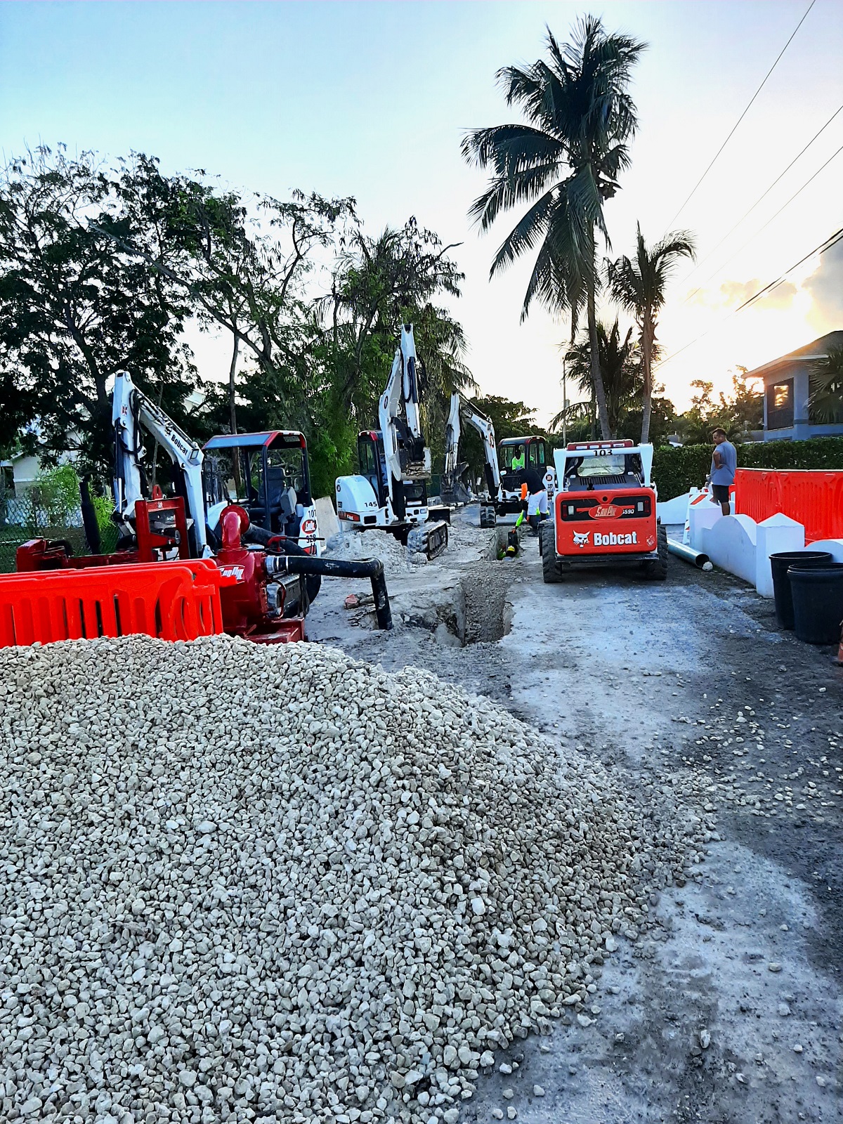 WAC Slate Drive sewer main replacment